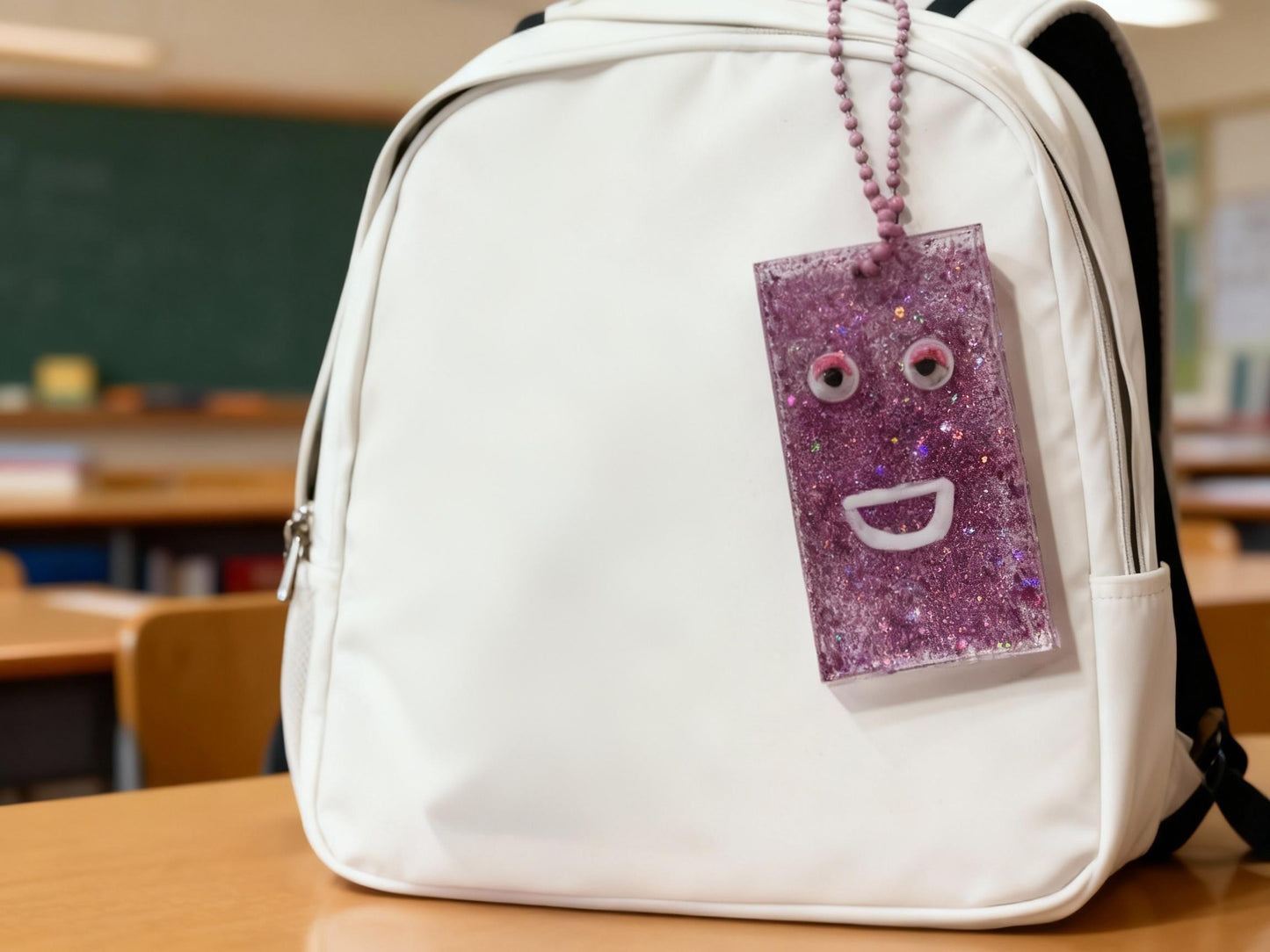 🩷 Adorno Divertido Brillante para mochila/bolso