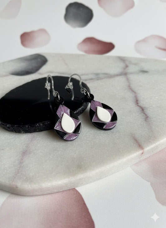 💎 Pendientes “Aurora Tricolor”