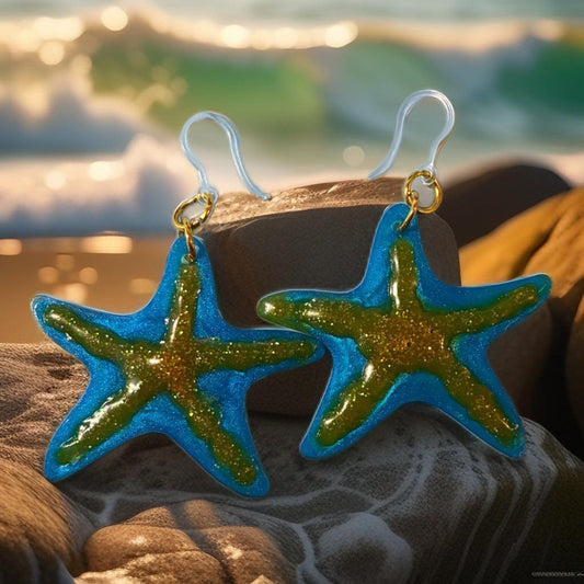 💙 Pendientes “Estrella del Mar”
