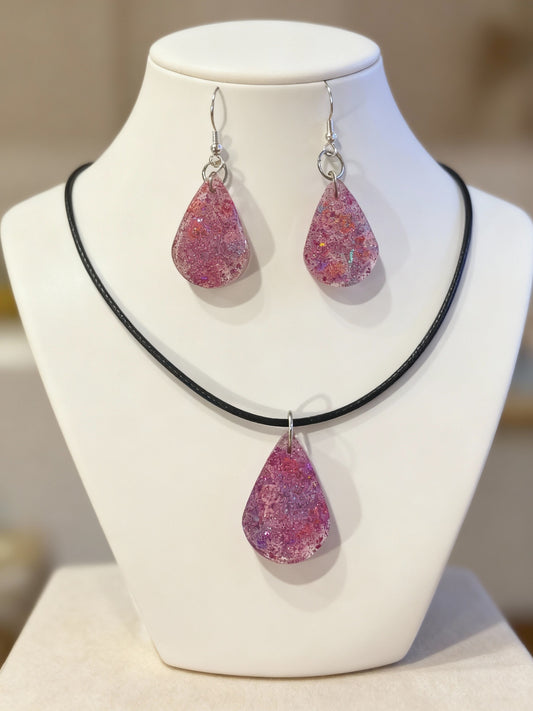 💧 Conjunto Lágrima Artesanal